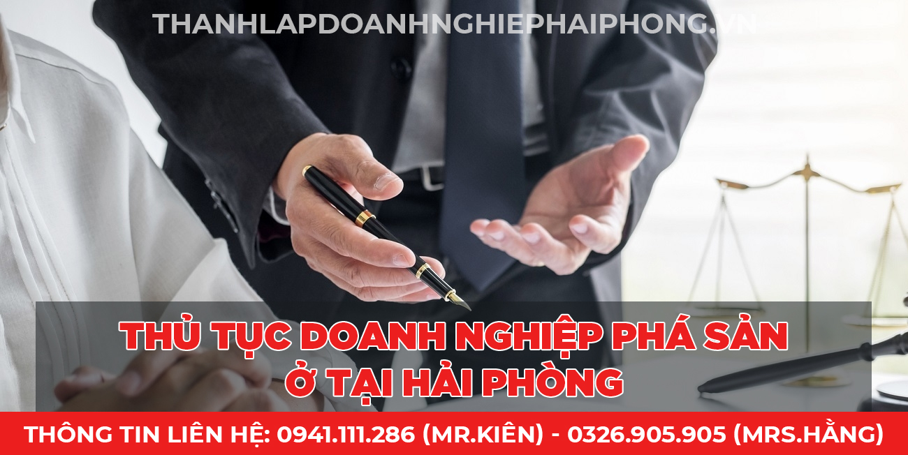 Thủ tục doanh nghiệp phá sản ở tại Hải Phòng
